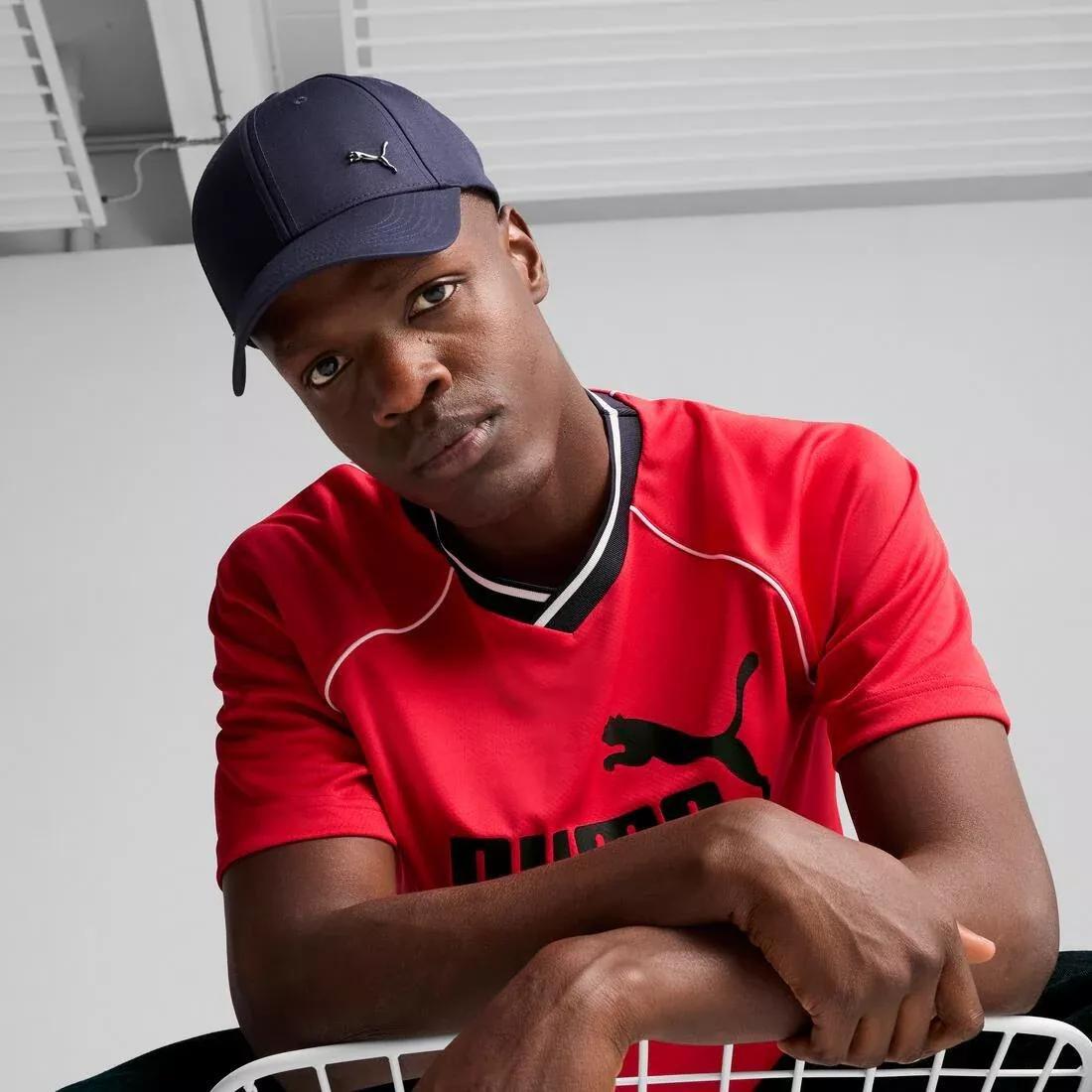 ESS Metal Cat Baseball Cap, Black, 5480_000, medium