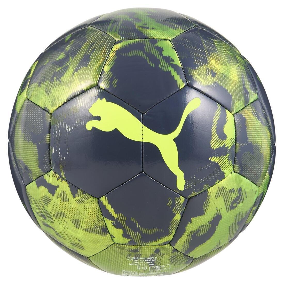 PUMA CUP Graphic ball, Grey/Yellow, 5480_000, medium