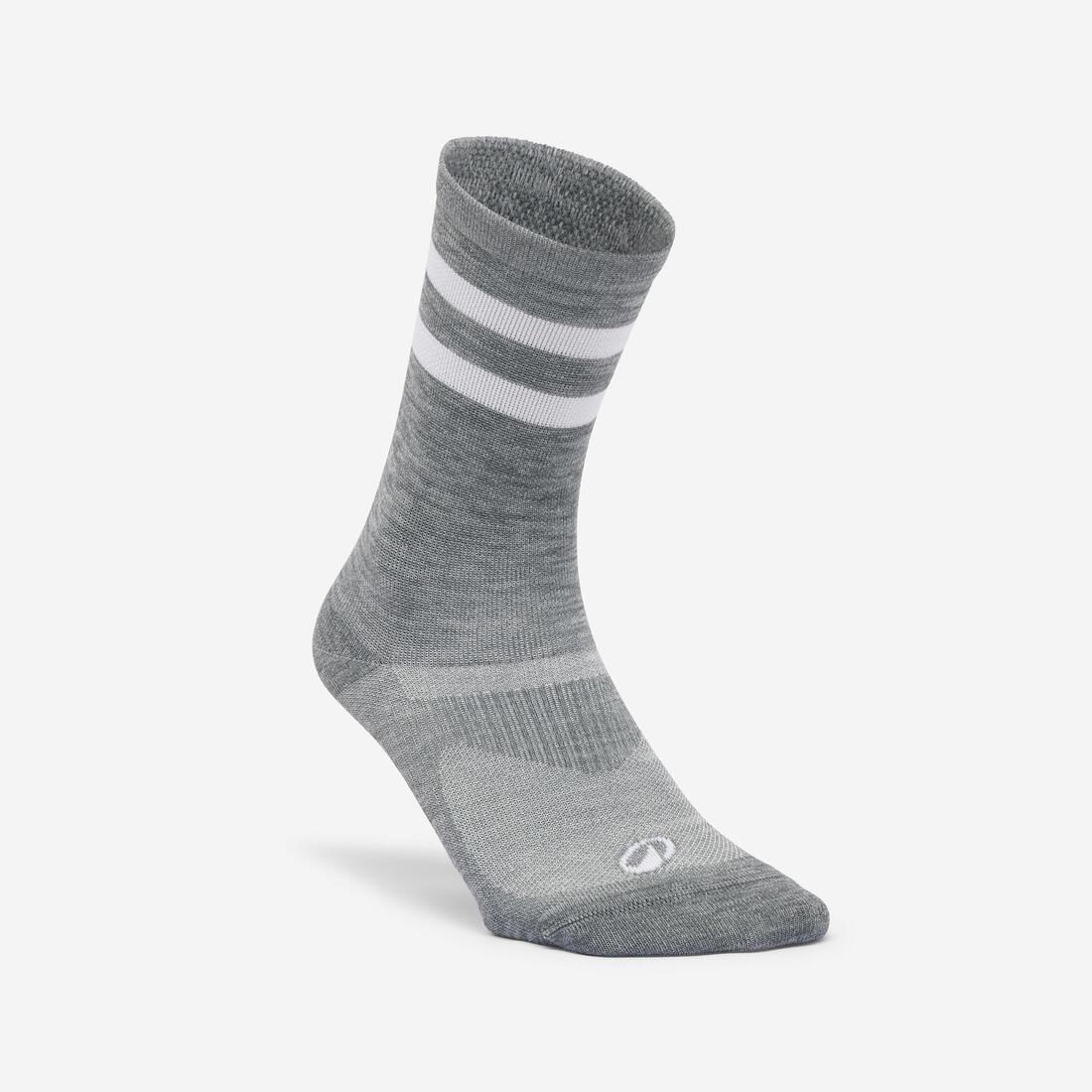 Fitness Mid-High Socks Twin-Pack, Multicolour, No Color, large image number 4