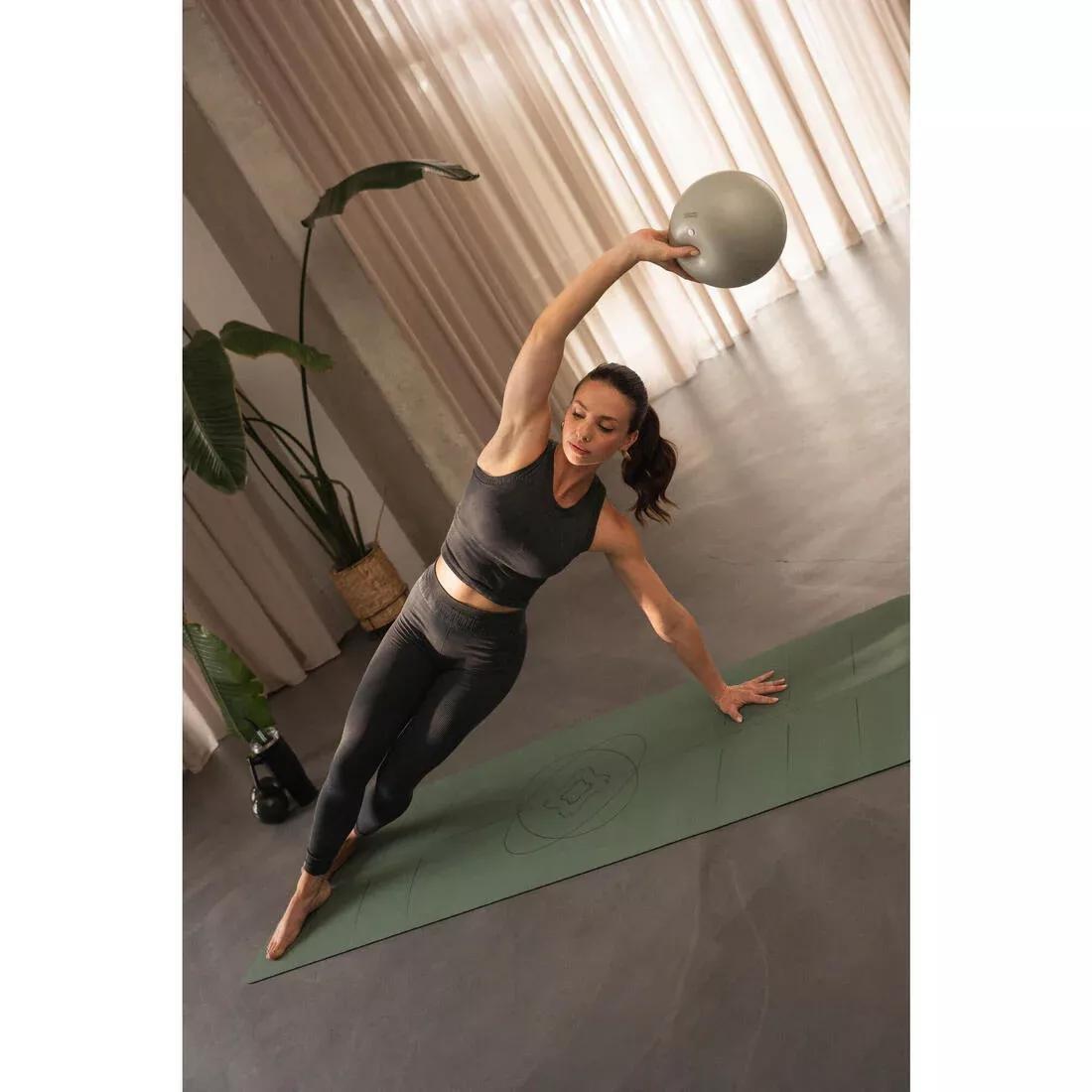 240 mm Diameter Pilates Soft Ball, Green, No Color, large image number 6