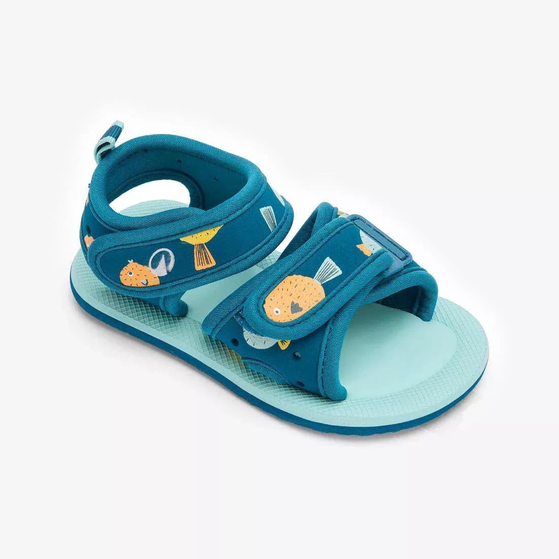 Baby Swimming Sandals, Pink, No Color, large image number 1