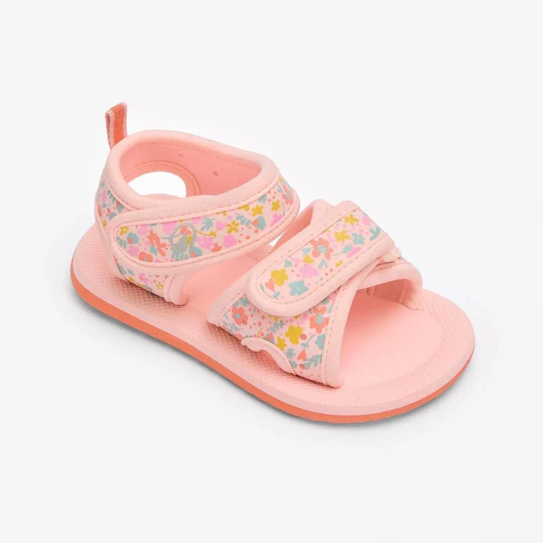 Baby Swimming Sandals, Pink, No Color, large image number 3