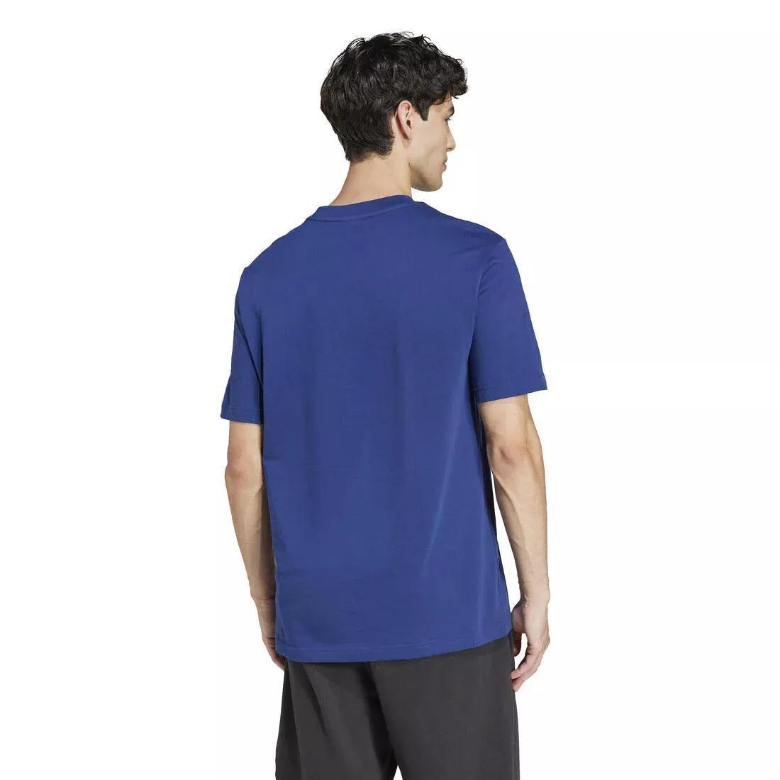 Essentials Small Logo Single Jersey T-Shirt, Navy, No Color, large image number 2