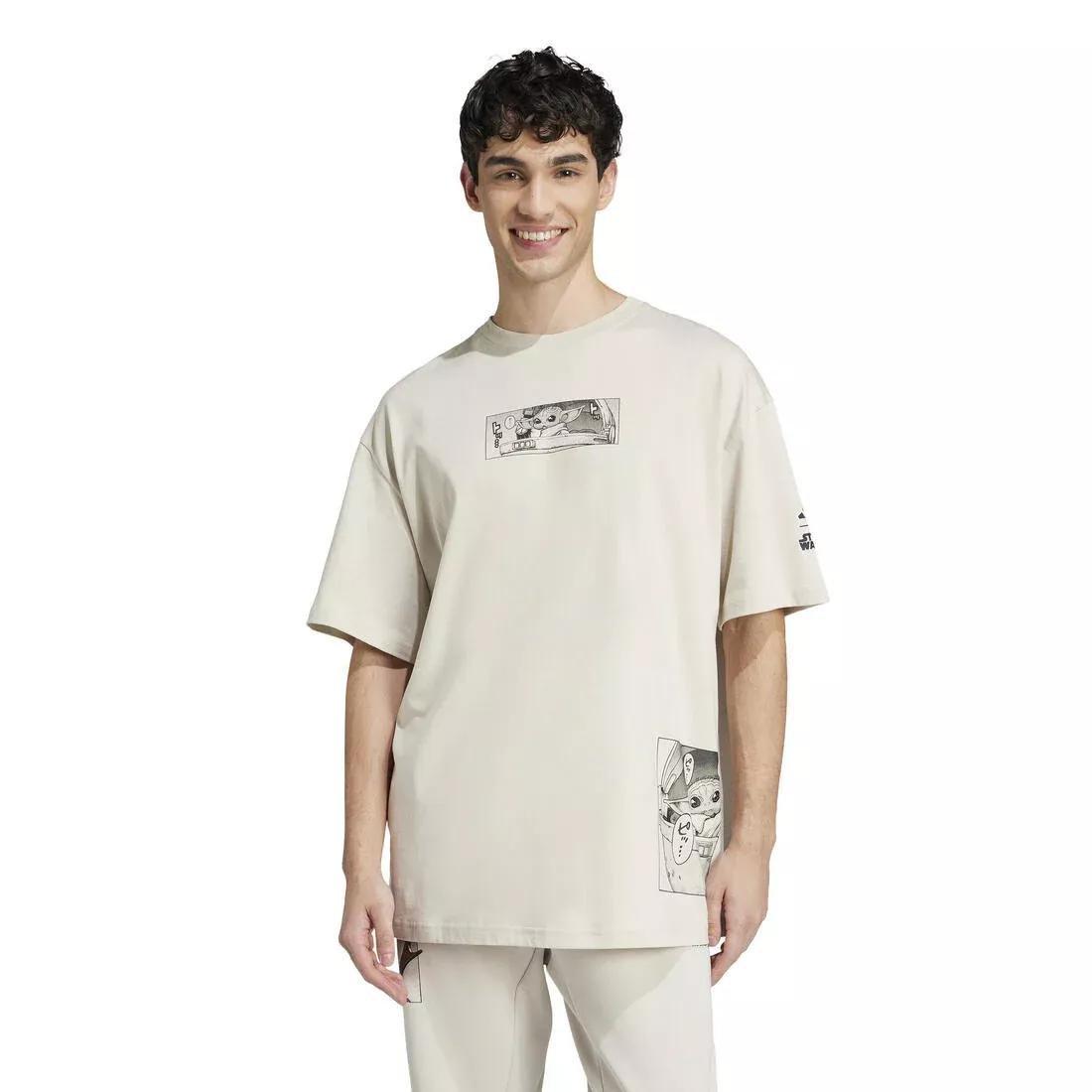 Star Wars The Mandalorian T-Shirt Loose Fit, Cream, No Color, large image number 1