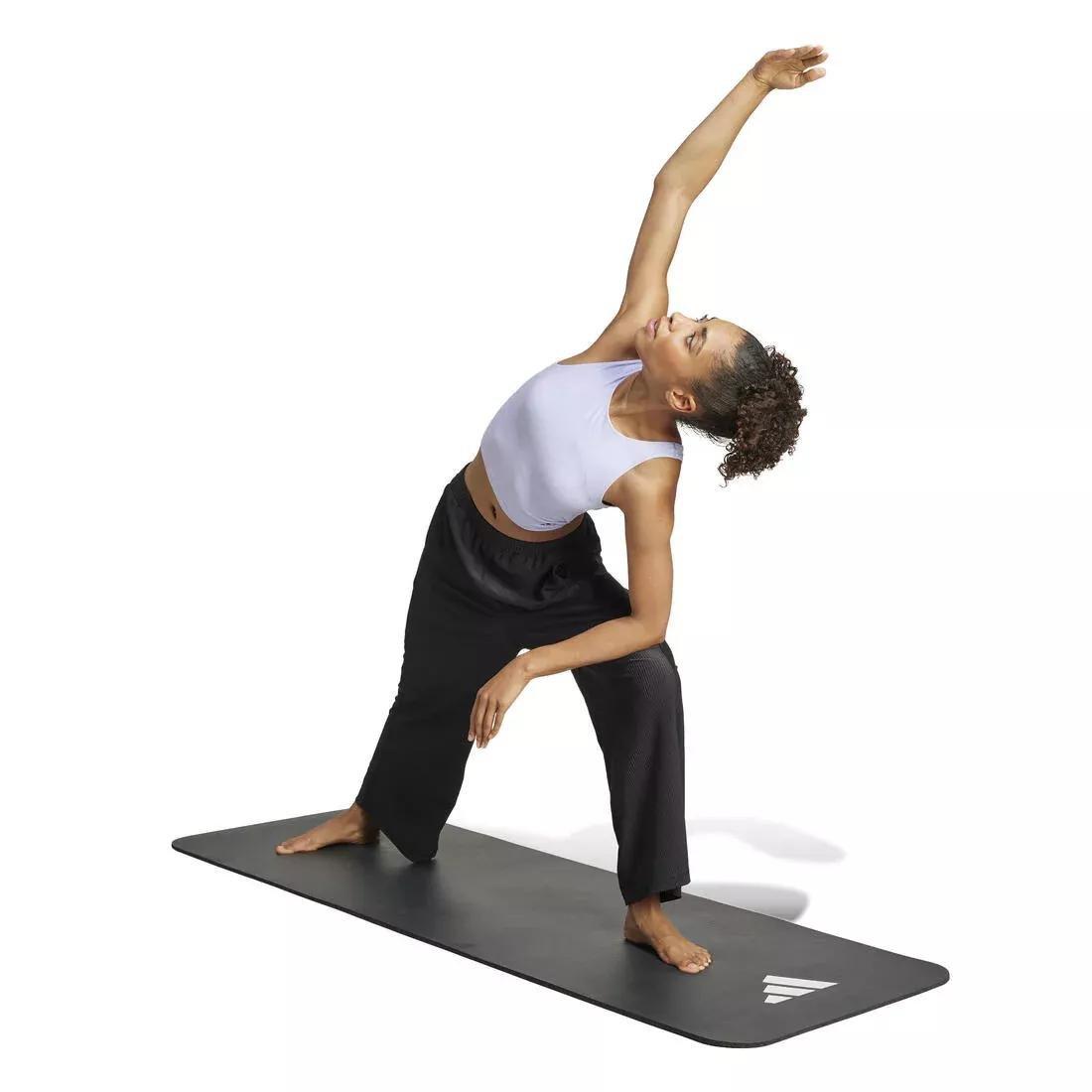Yoga Crop Tank Top With Inner Shelf Bra, No Color, large image number 4
