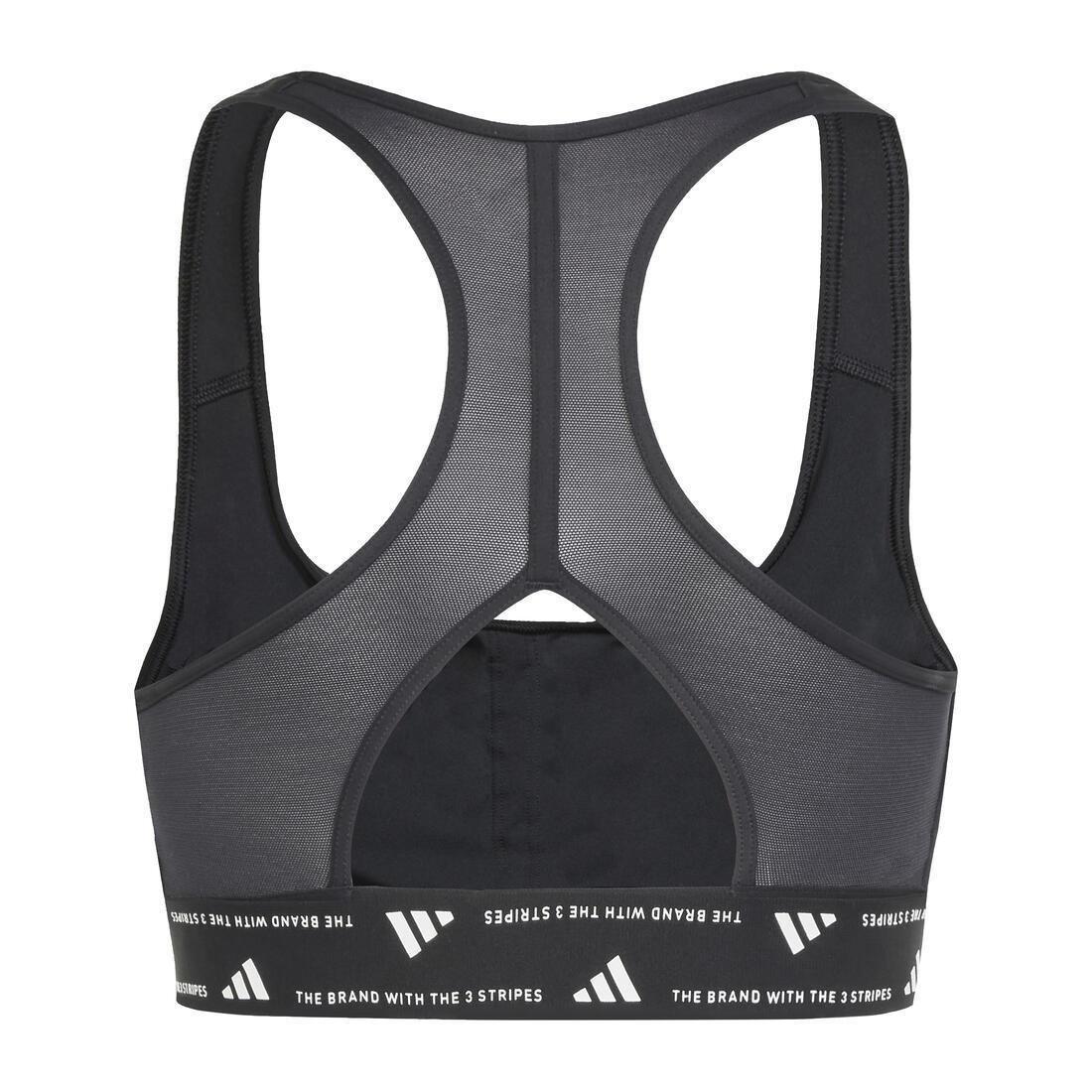 Powerreact Training Medium-Support Bra, No Color, large image number 1