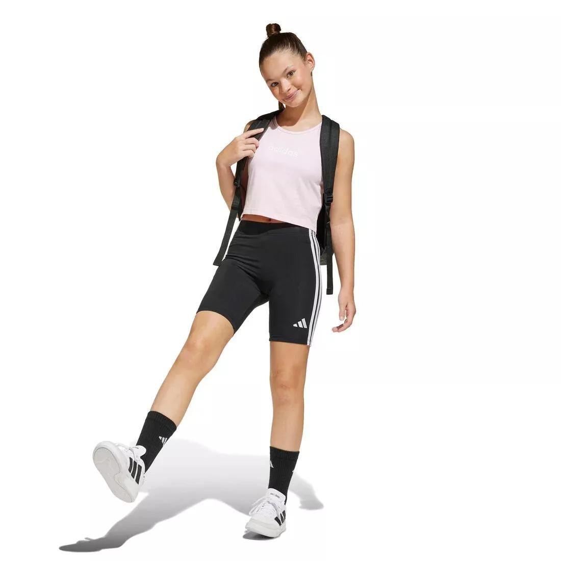 Kids Essentials Biker Shorts, No Color, medium