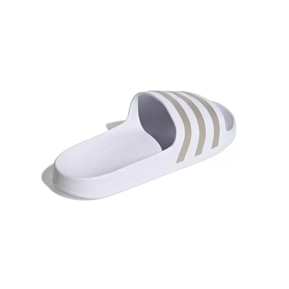 Unisex Adilette Aqua Slides, Grey, , medium