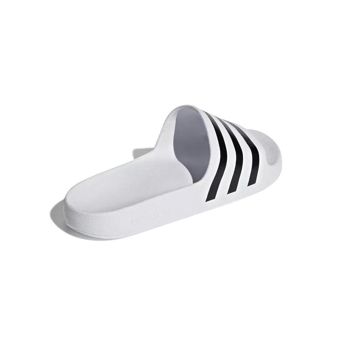 Unisex Adilette Aqua Slides, No Color, large image number 4