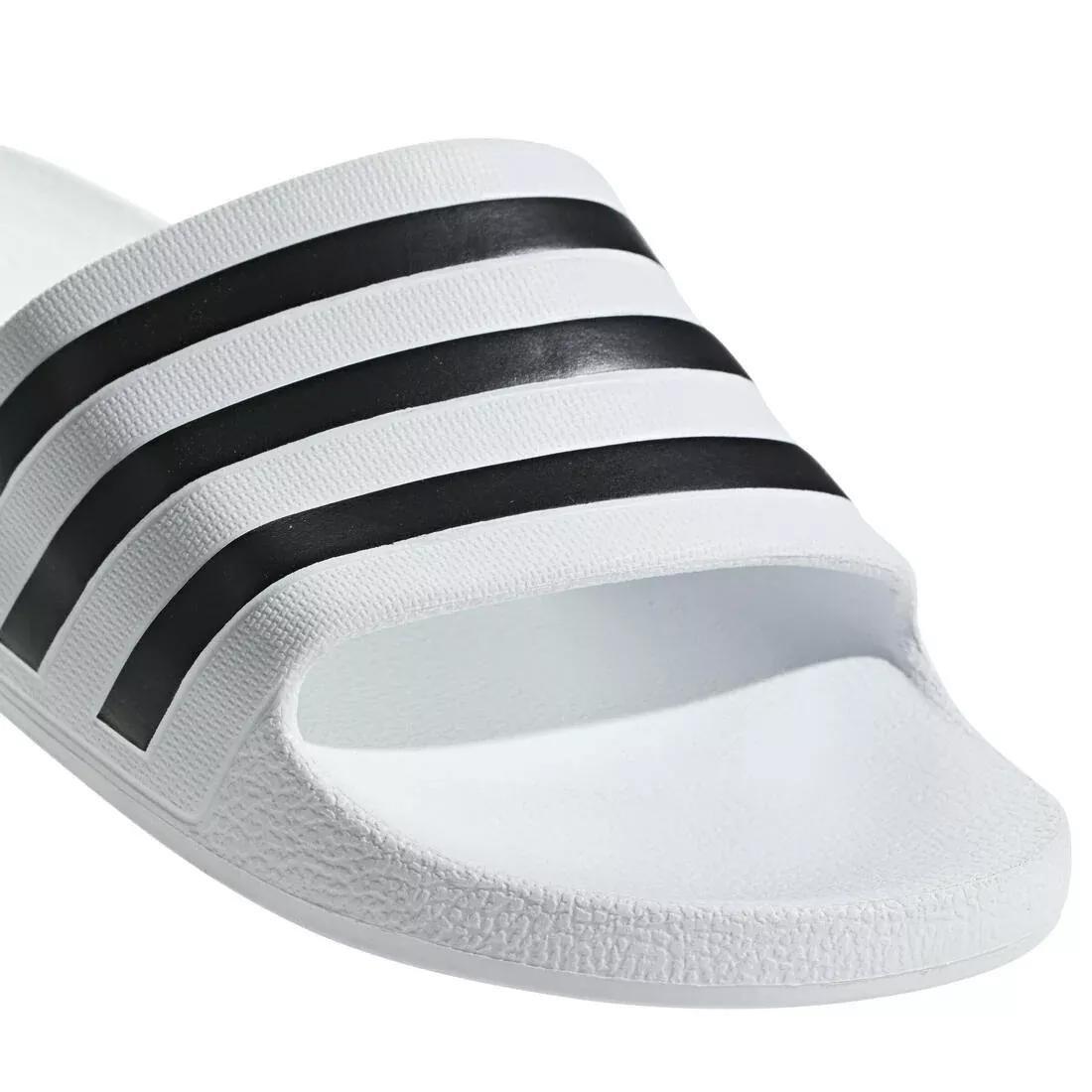Unisex Adilette Aqua Slides, No Color, large image number 8