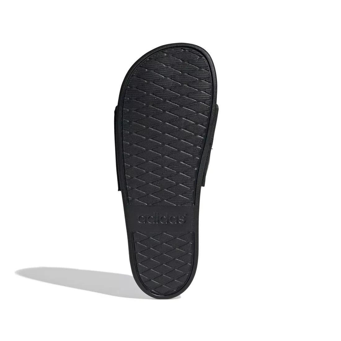 Unisex Adilette Comfort Slides, Black, No Color, medium