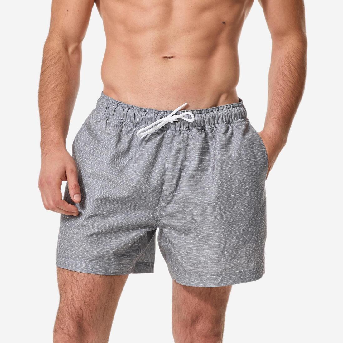 Men surfing boardshorts short swim shorts 15 - 100 Palmito, Khaki, No Color, large image number 4