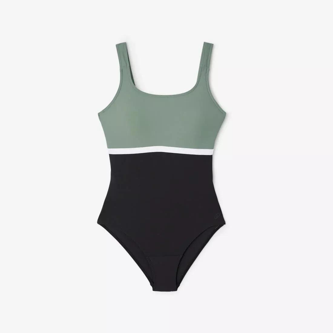 Women 1-Piece Swimsuit, Heva Li Black, Black, No Color, large image number 6