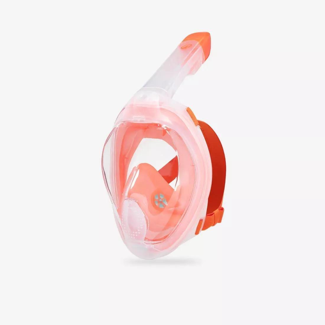 Surface Snorkelling Mask Easybreath + With Acoustic Valve > Age 10, Blue, No Color, large image number 6