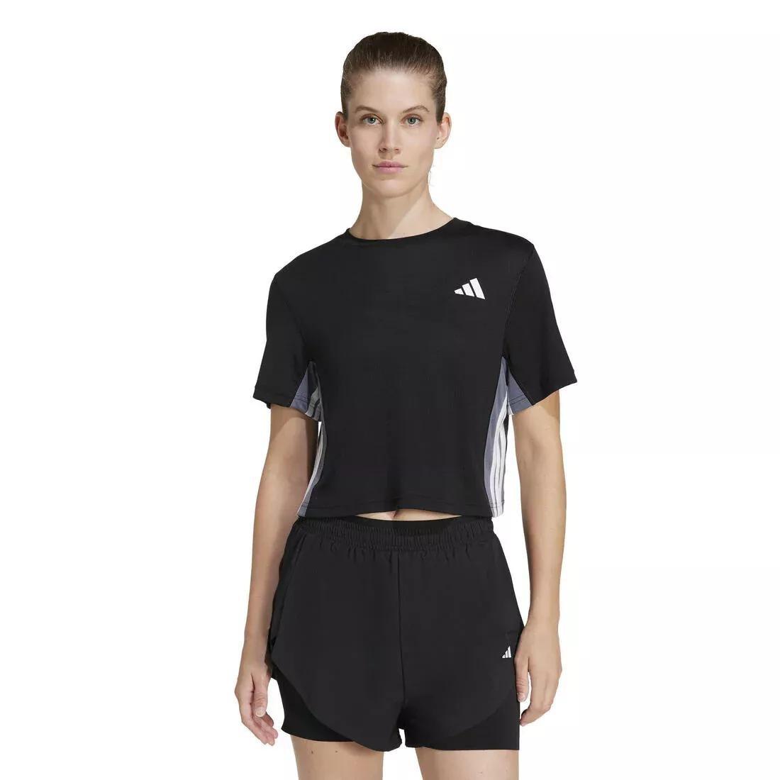 Train Essentials Colorblock Workout T-Shirt, Black, , large image number 1