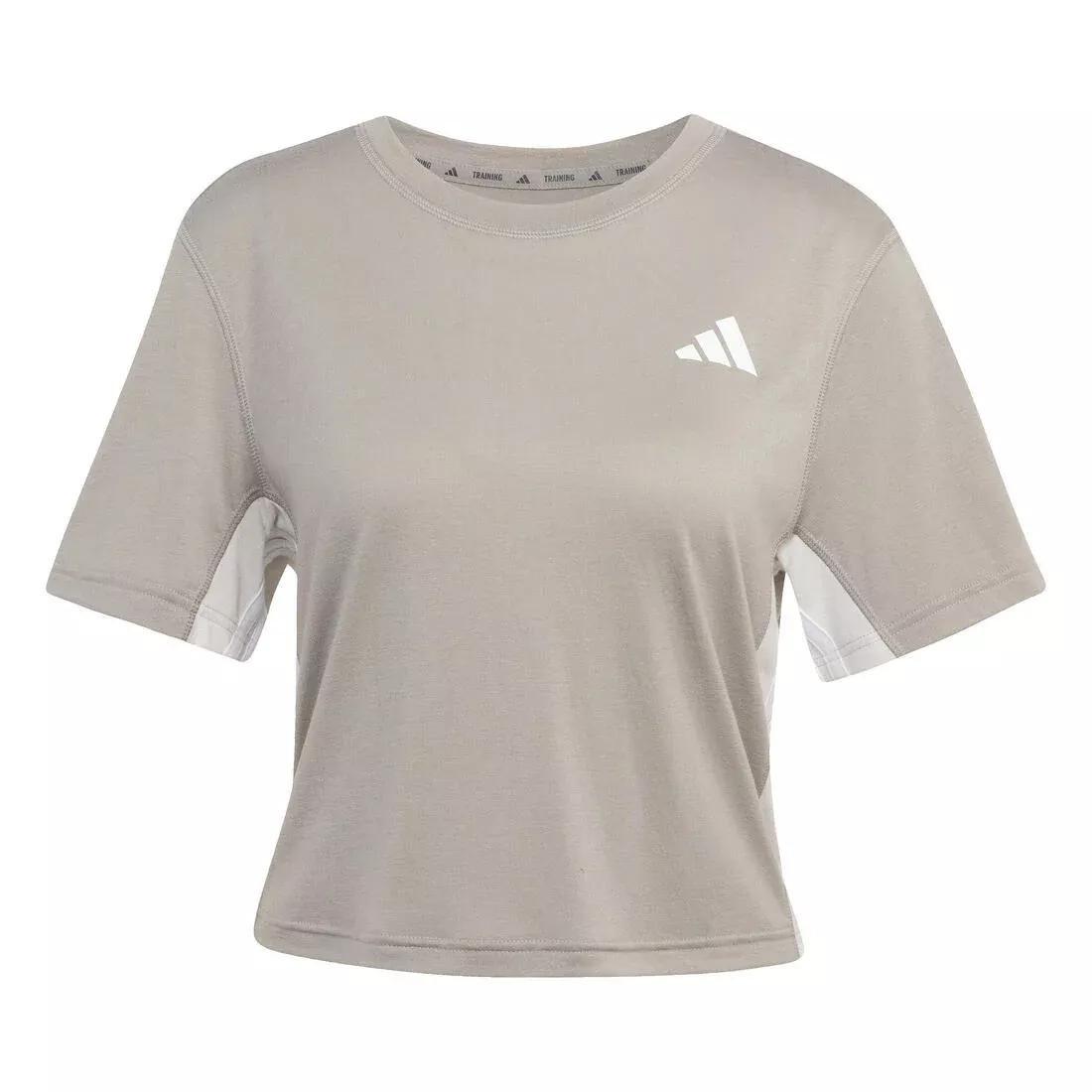 Train Essentials Colorblock Workout T-Shirt, Grey, No Color, medium