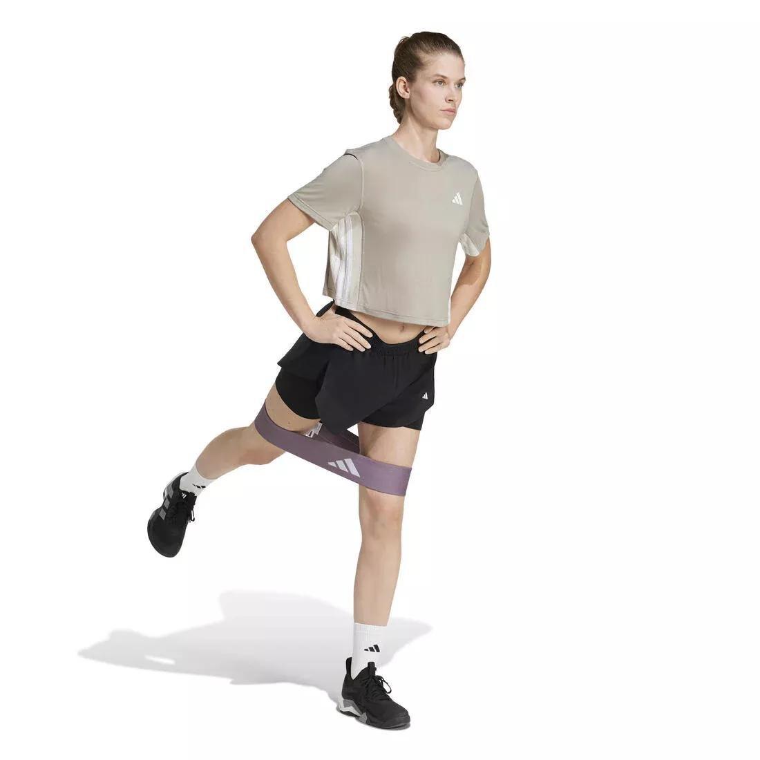 Train Essentials Colorblock Workout T-Shirt, Grey, No Color, large image number 5
