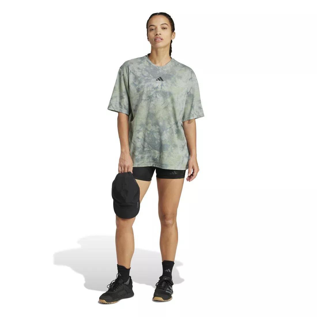 Climacool Training Club 24/7 Graphic T-Shirt, Green, No Color, large image number 2