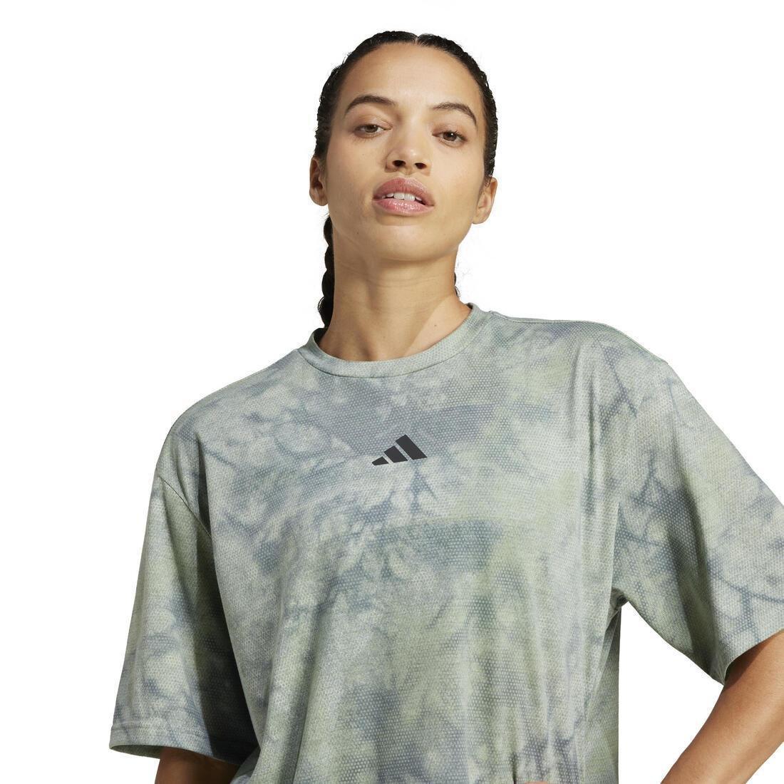 Climacool Training Club 24/7 Graphic T-Shirt, Green, No Color, large image number 4