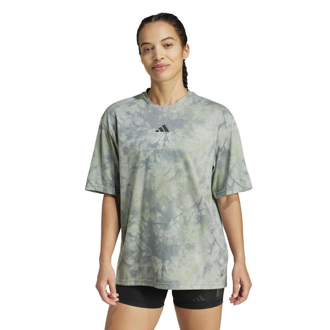 Climacool Training Club 24/7 Graphic T-Shirt, Green, No Color, large image number 7