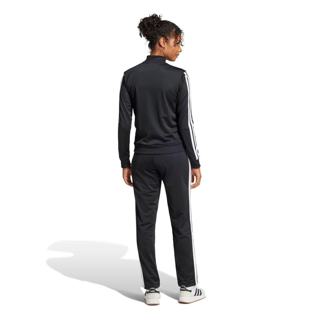 Essentials 3-Stripes Track Suit, Black, , medium