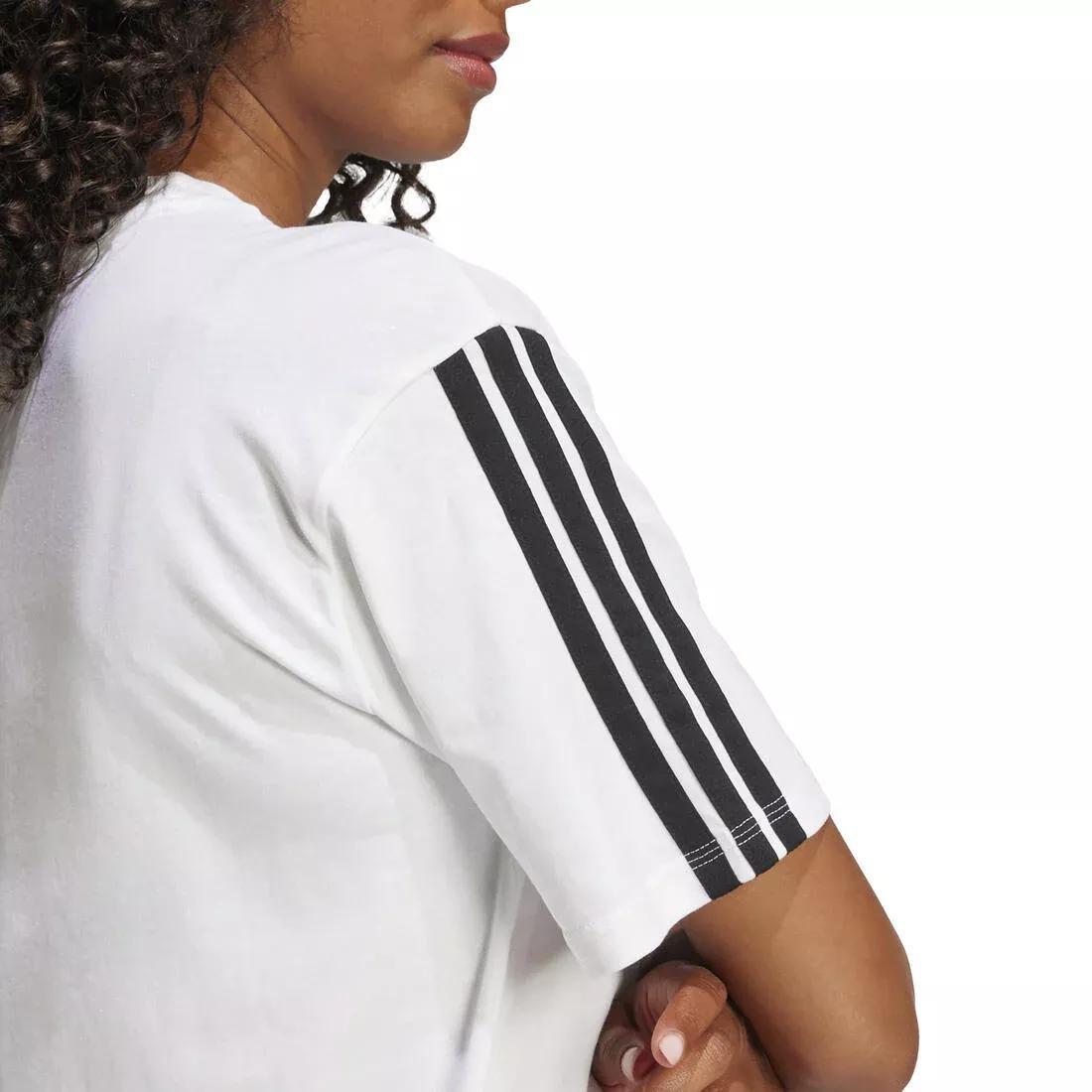 Essentials 3-Stripes Boyfriend T-Shirt, , large image number 4