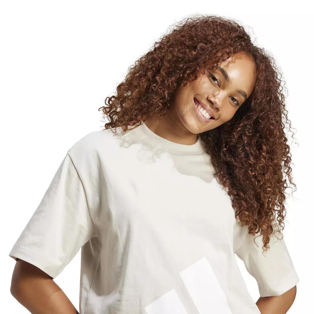 Essentials Big Logo Boyfriend T-Shirt, No Color, large image number 3