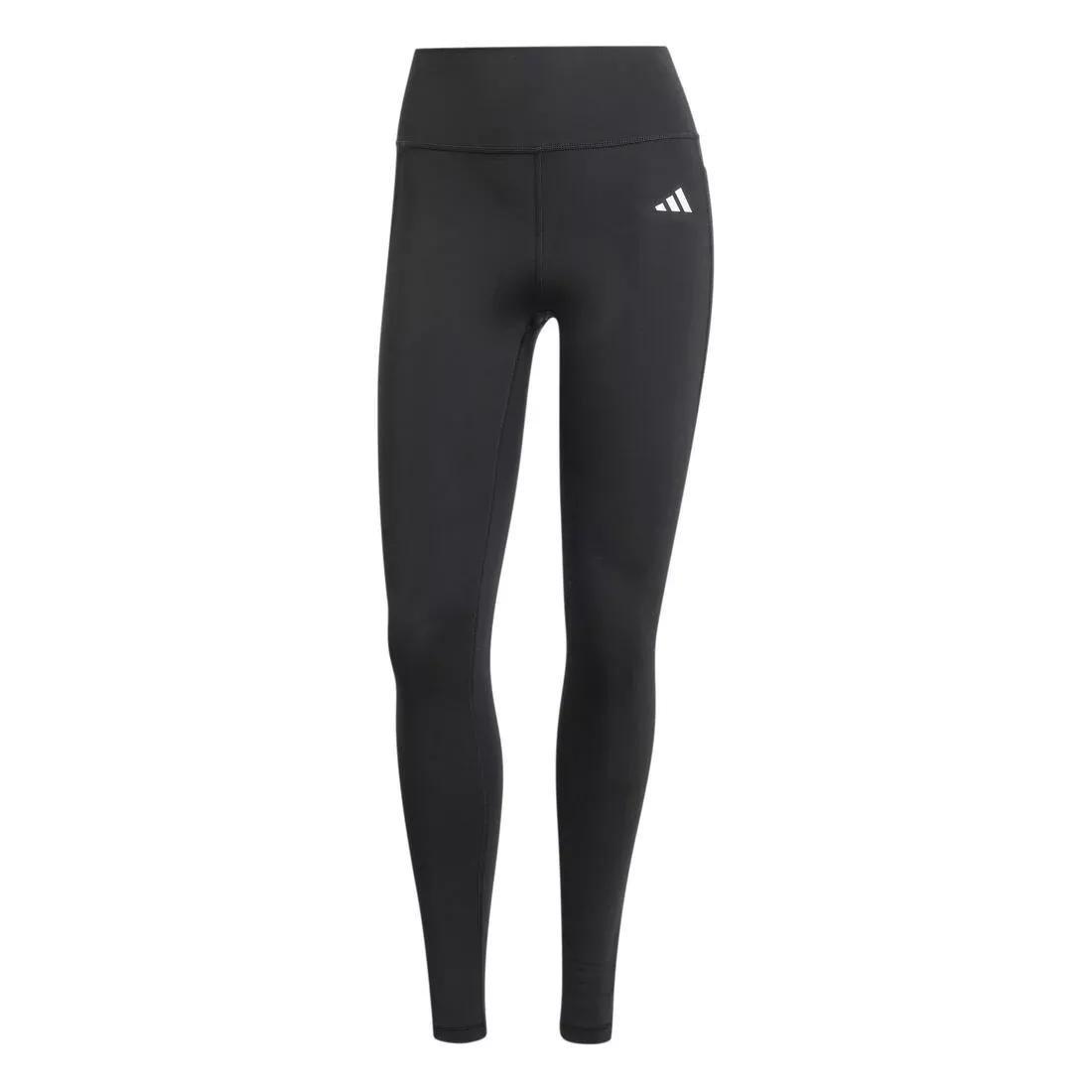 Optime Essentials Stash Pocket Full-Length Leggings, Black, No Color, large image number 5