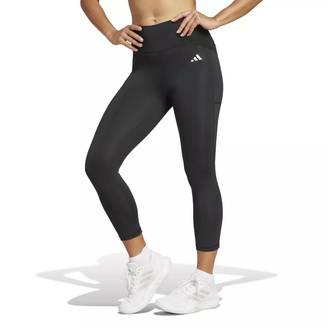 Optime Essentials Stash 3/4 Leggings, No Color, large image number 2