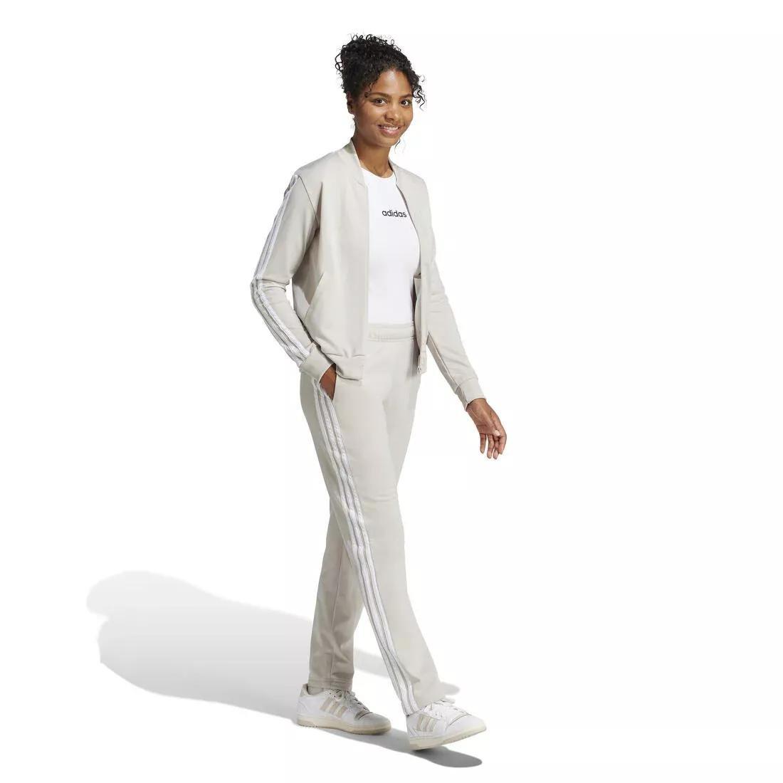 Essentials 3-Stripes Track Suit, No Color, large image number 1