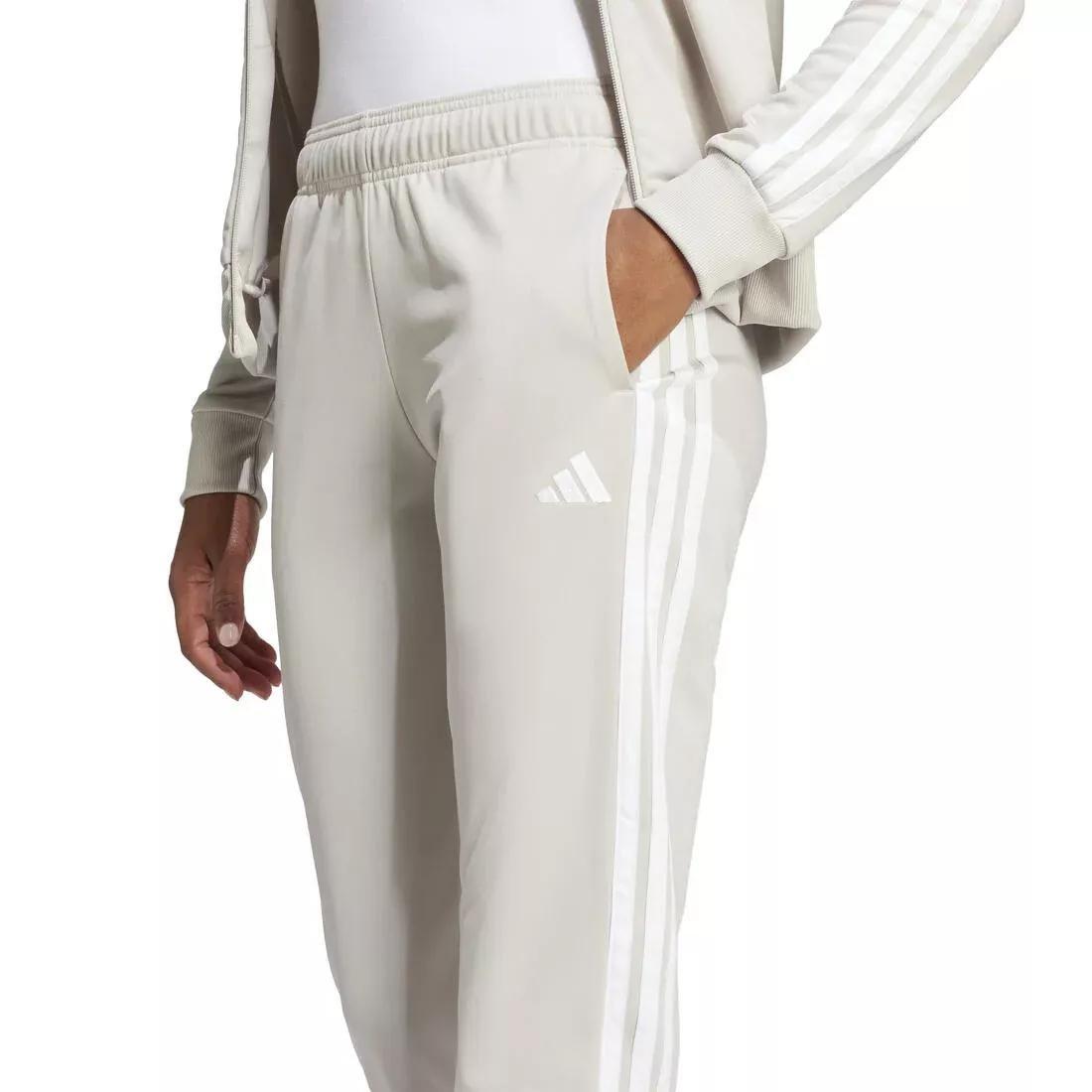 Essentials 3-Stripes Track Suit, No Color, large image number 4