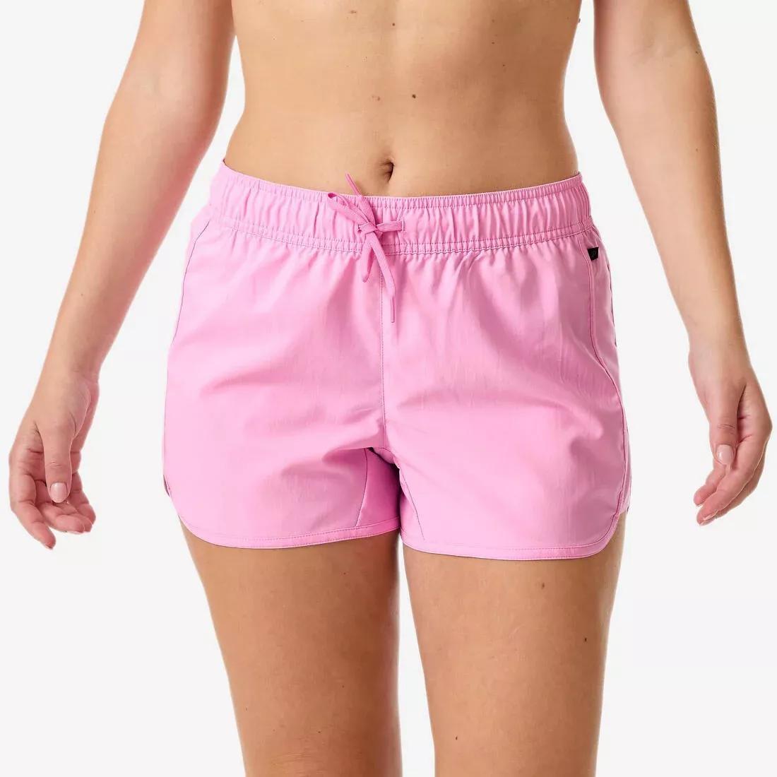 Women Swim Shorts - Tini Belly, Blue, No Color, large image number 2