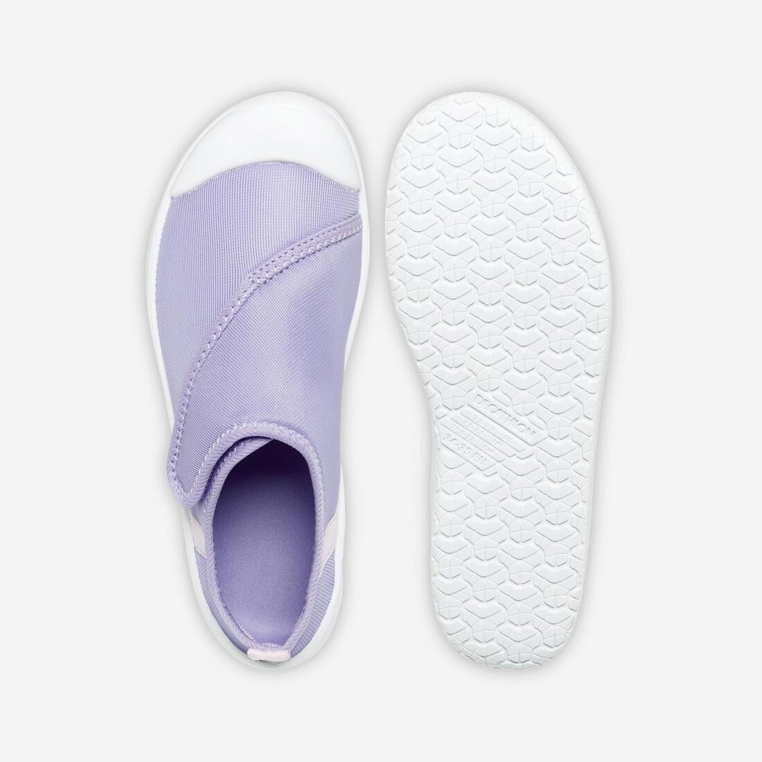 Kids Water Shoes With Rip - Tab - Aquashoes 120 Lagoon, Beige, No Color, large image number 6