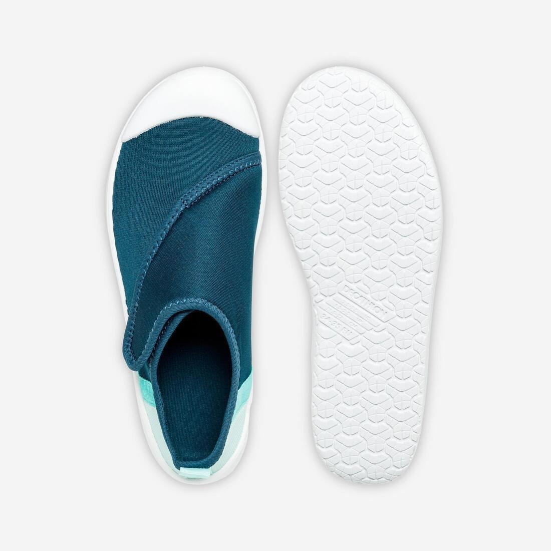 Kids Water Shoes With Rip - Tab - Aquashoes 120 Lagoon, Beige, No Color, large image number 8