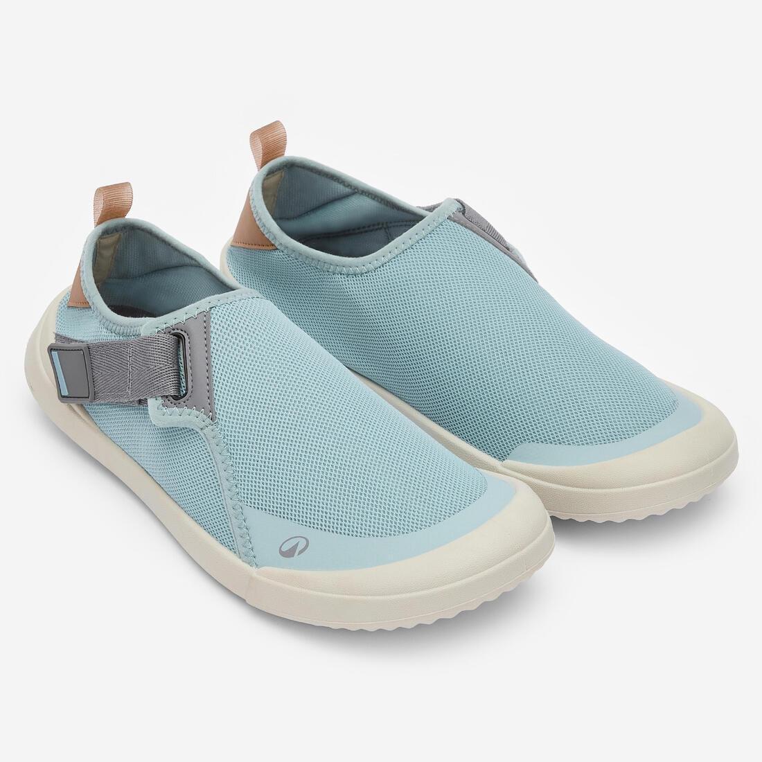 Adult Water Shoes - Aquashoes Adjust Nava, Beige, No Color, medium