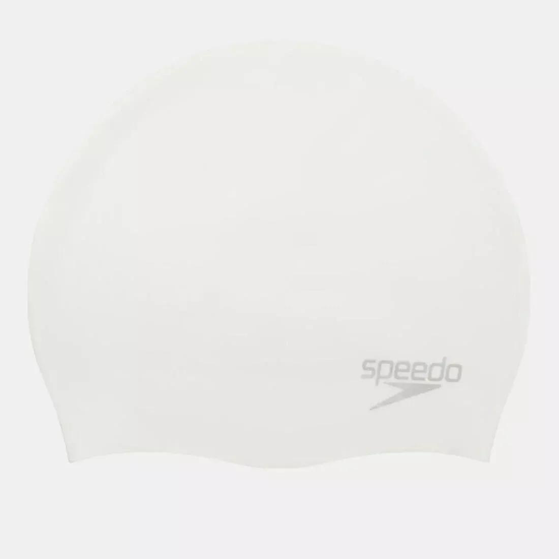Moulded Swimming Cap, White, No Color, large image number 0