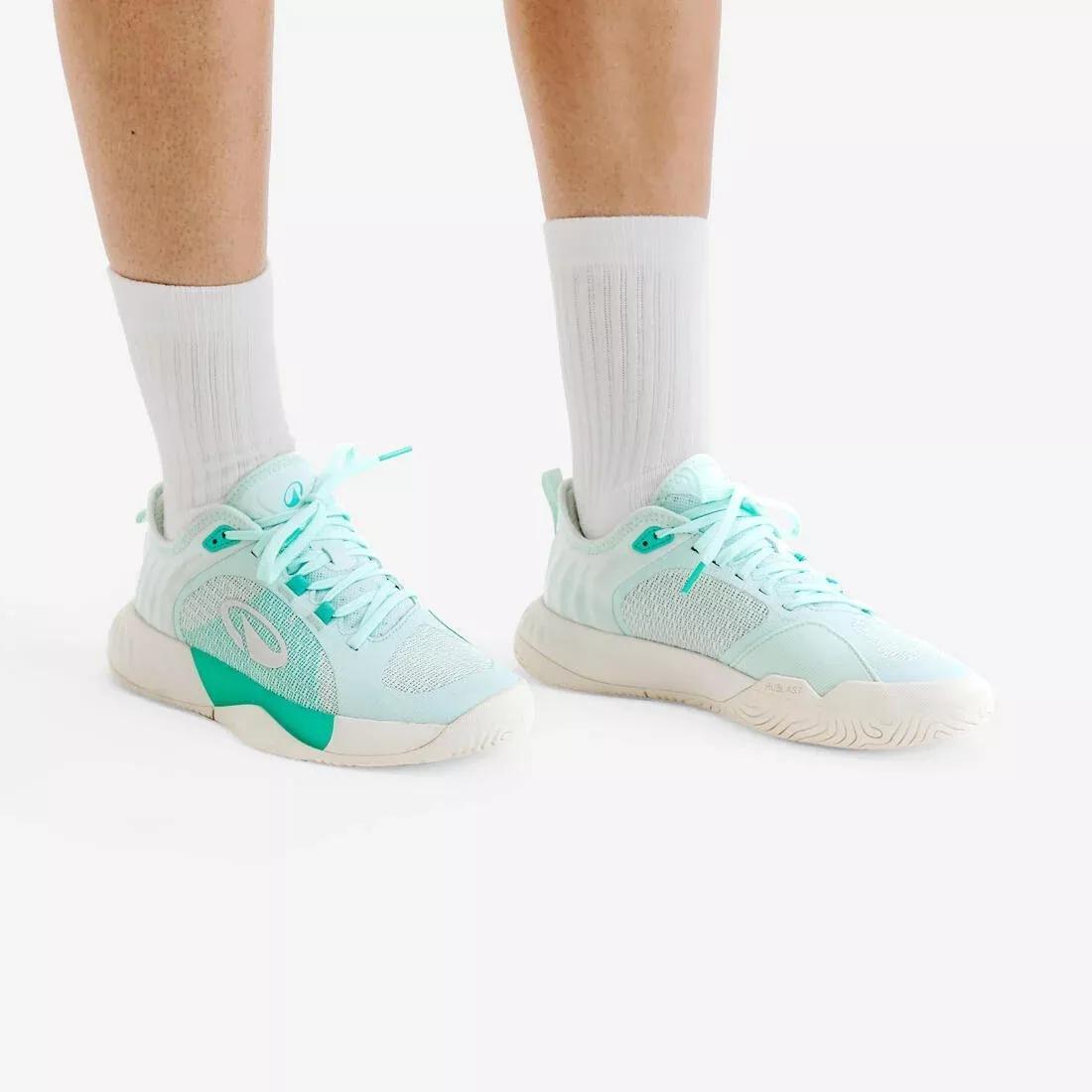 Women Comfy Multicourt Tennis Shoes Unrupt Team, Green, No Color, large image number 5