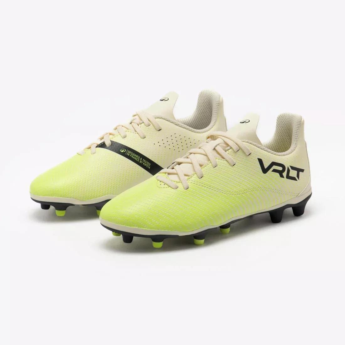 Football Boots Viralto FG, Yellow, No Color, medium
