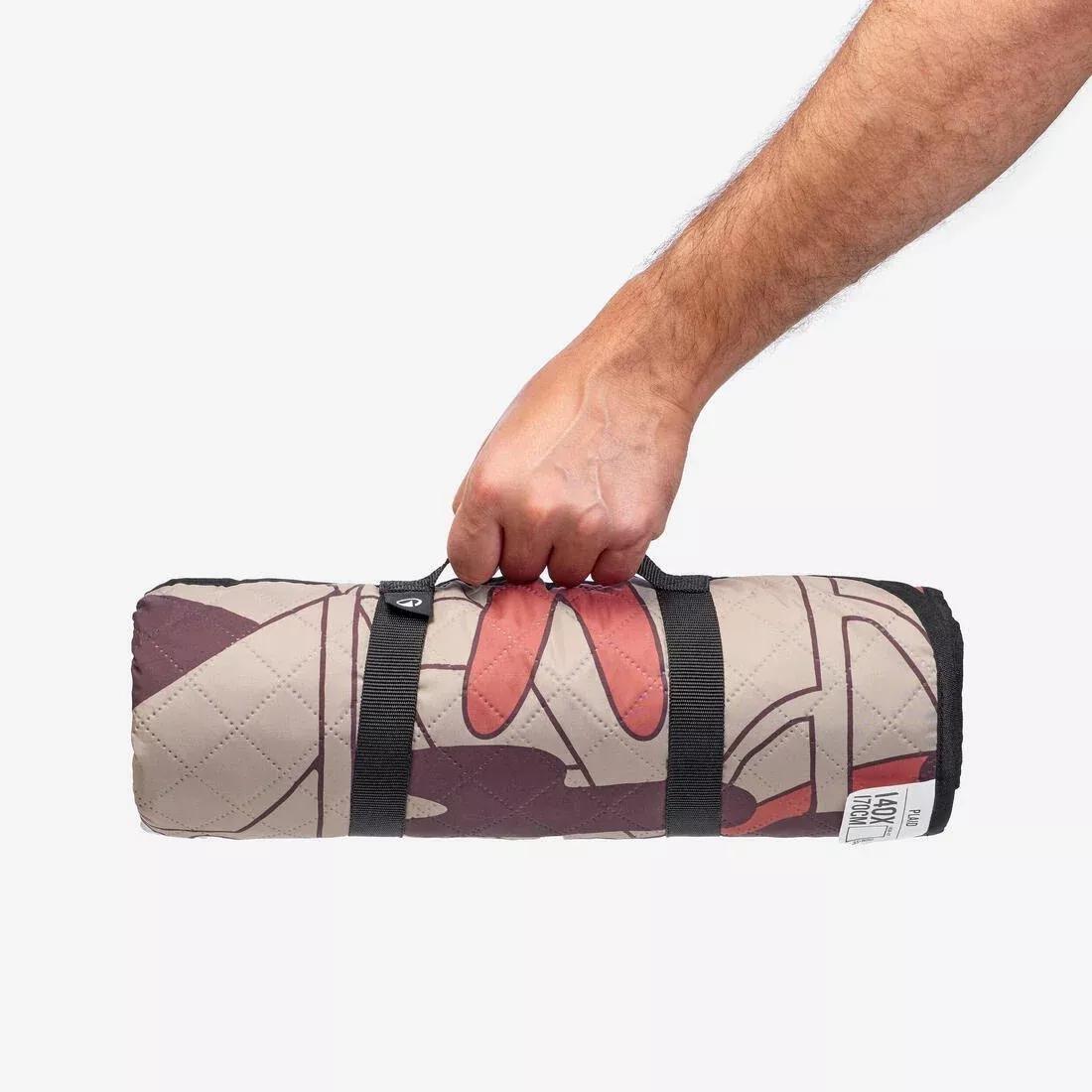 Comfort Blanket For Picnics And Camping - 170 X 140 cm, Grey, No Color, large image number 6