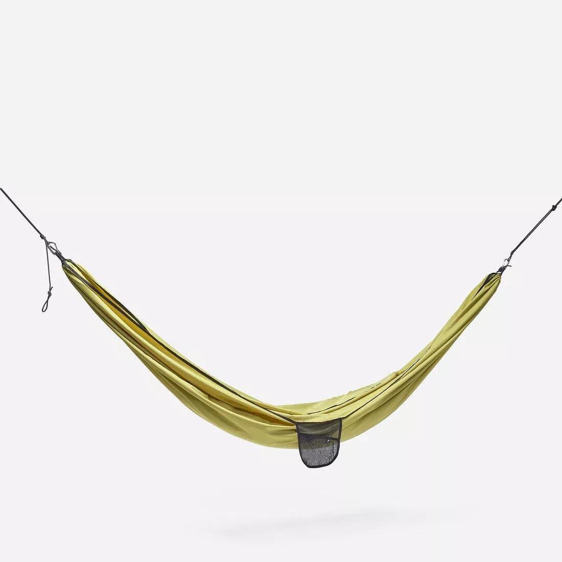 2 - person Comfort Hammock - 350 x 175 cm, Khaki, No Color, large image number 1