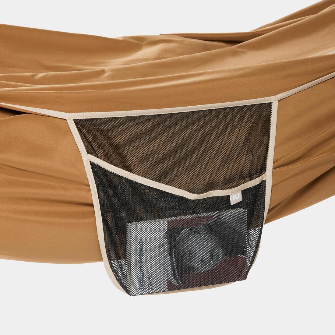 2 - person Comfort Hammock - 350 x 175 cm, Khaki, No Color, large image number 5
