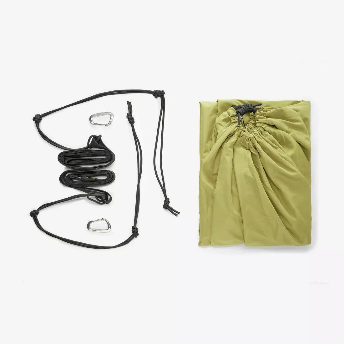 2 - person Comfort Hammock - 350 x 175 cm, Khaki, No Color, large image number 8
