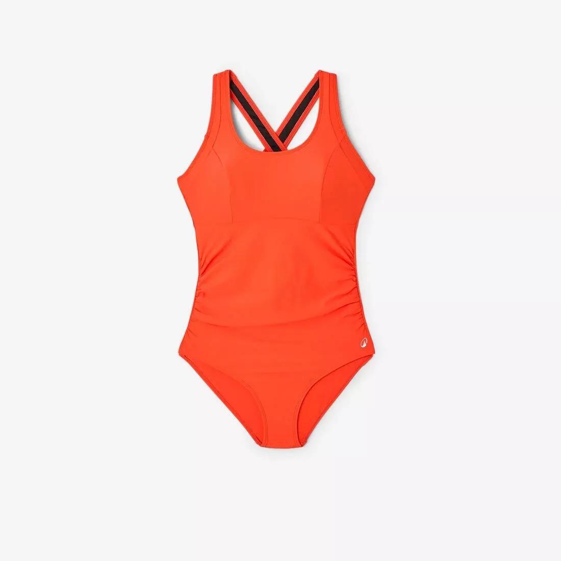 Women Maternity 1-Piece Swimsuit, Red, No Color, large image number 8