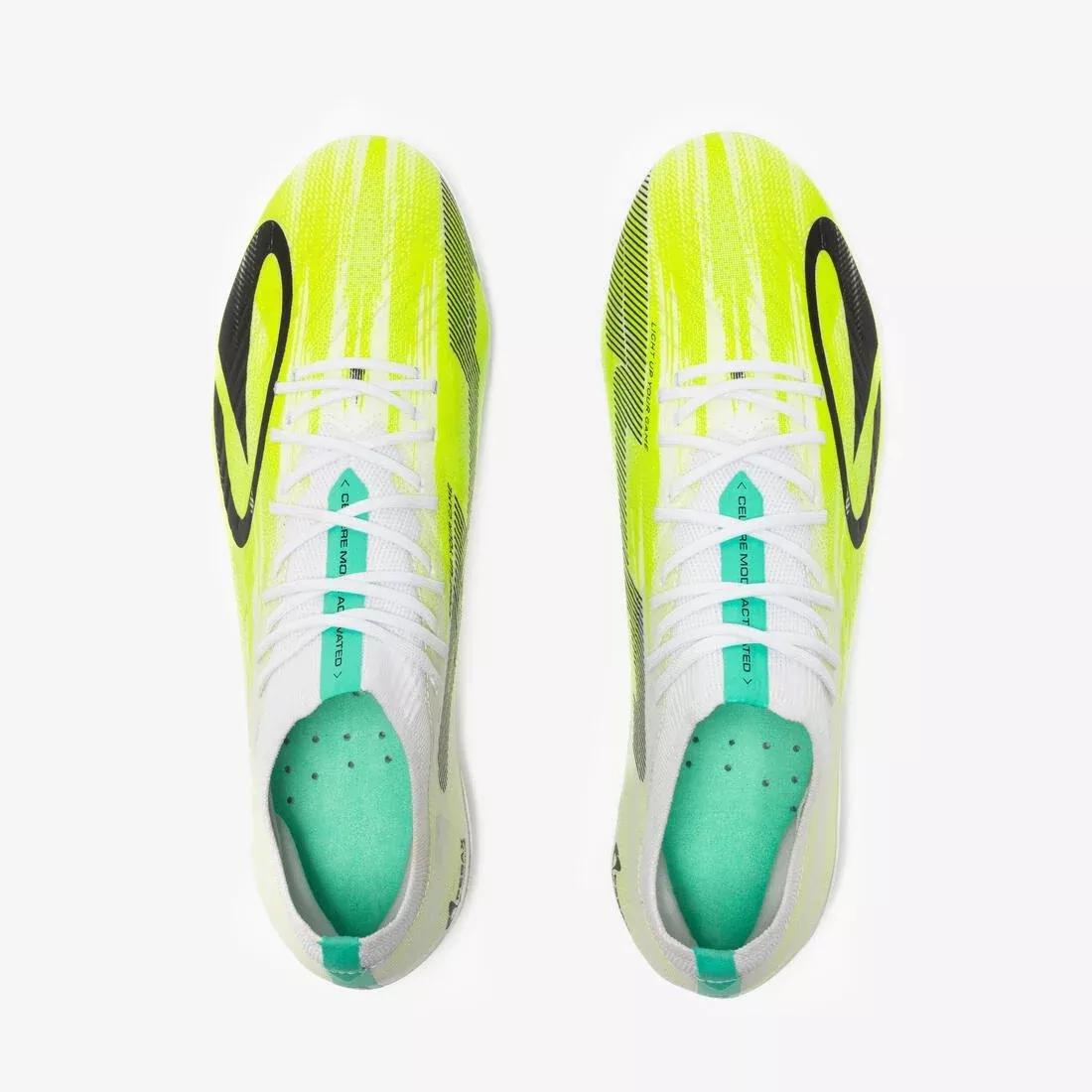 Adult Football Boots CLR 7 Elite Fg Meteor, White, No Color, large image number 9