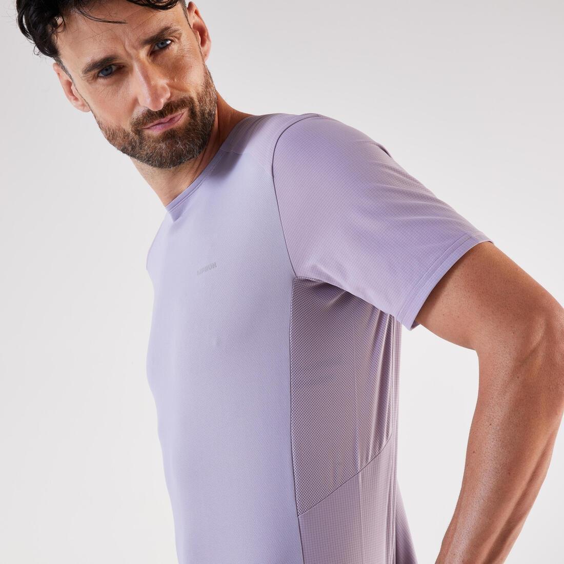 Men Running T-Shirt - Kiprun Run 900, Purple, No Color, large image number 9