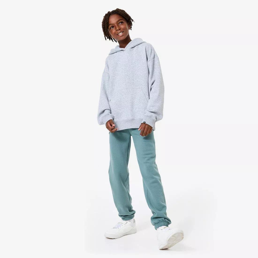 Kids Oversize Hoodie, Grey, No Color, medium