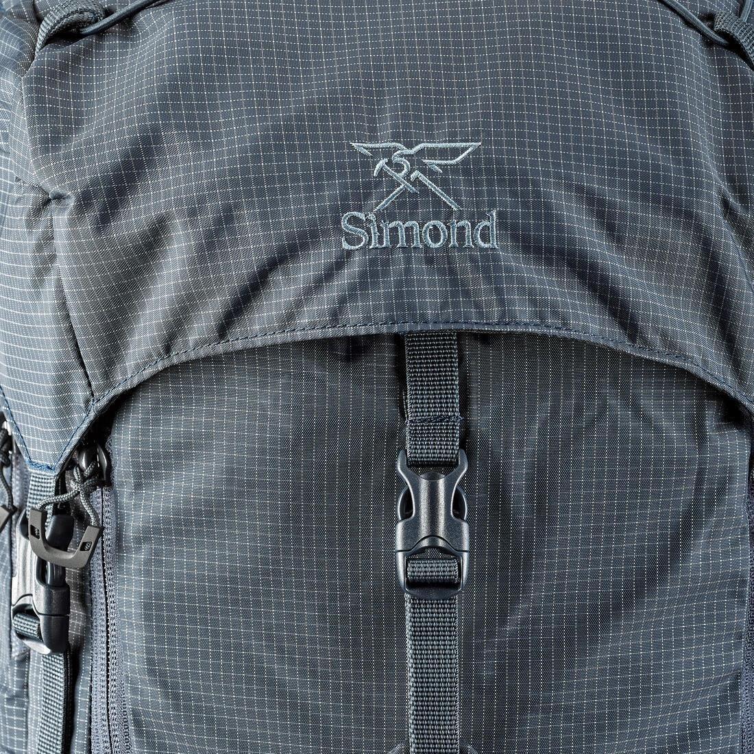 Men Trekking 50+10 L Backpack - MT500 Air, Grey, No Color, large image number 5