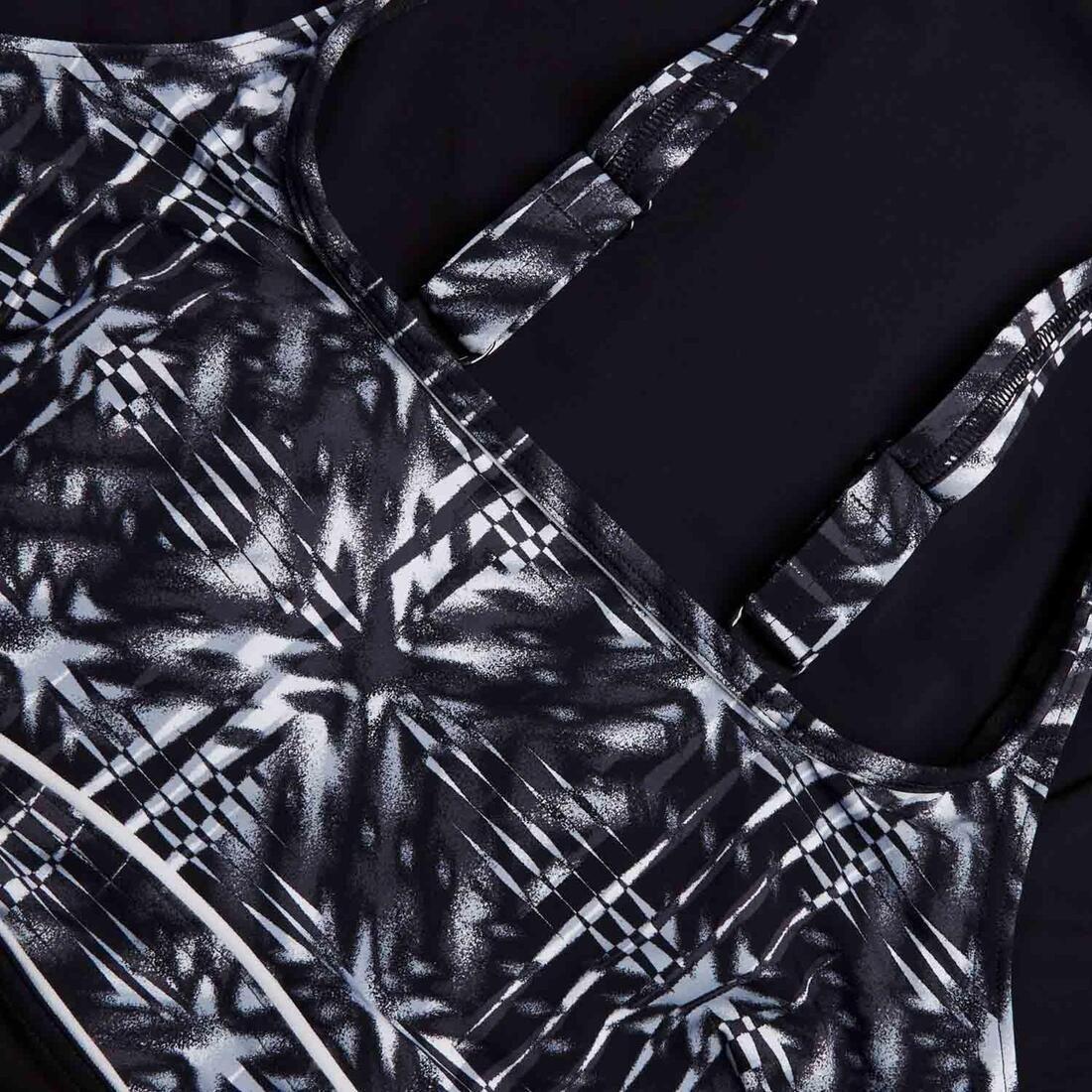 Women's Shaping Contour Eclipse Swimsuit Black/Grey, No Color, large image number 3