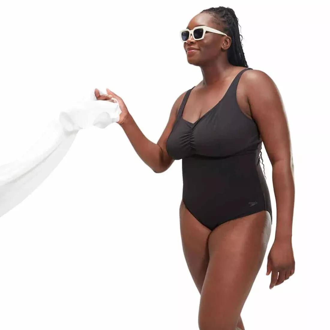 Women's Shaping AquaNite Swimsuit Black, No Color, large image number 4