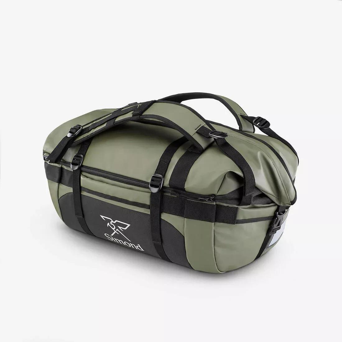 Trekking Carry Bag - 40 L To 60 L - Duffel 500 Extend, Khaki, No Color, medium